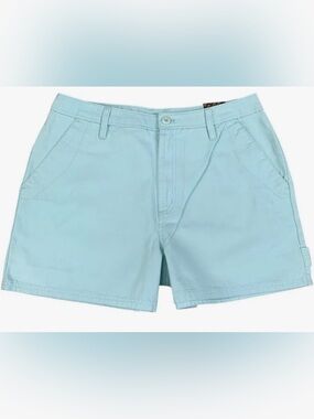 Vans Ground Work Short Size 25 Small Robin Blue Relaxed Fit Cotton Brand New